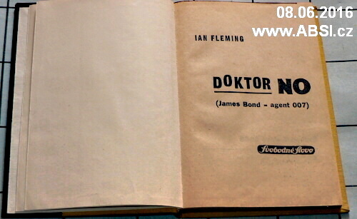 DOKTOR NO - JAMES BOND - AGENT 007