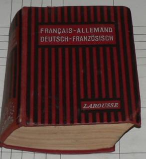 FRANGAIS-ALLEMAND DEUTSCH-FRANZOSISCH - LAROUSSE