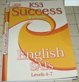 KS3 SUCCESS WORKBOOK ENGLISH SATs - LEVELS 4-7