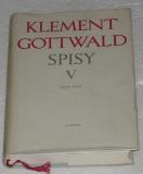 KLEMENT GOTTWALD - SPISY V. 1933-1934