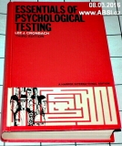 ESSENTIALS OF PSYCHOLOGICAL TESTING