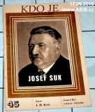 JOSEF SUK - KDO JE