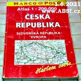 ČESKÁ REPUBLIKA 1 : 200 000 - SLOVENSKÁ REPUBLIKA, EVROPA