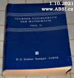 TEUBNER-TASCHENBUCH DER MATEMATIK - TEIL II.