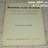 ŠPANĚLSKO-ČESKÝ SLOVNÍČEK K ŠPANĚLSKÉ ČÍTANCE PRO OBCHODNÍ AKADEMIE