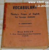 VOCABULARY OF THORLY´S OF ENGLISH FOR FOREING STUDENST