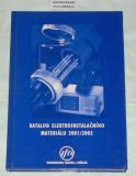 KATALOG ELEKTROINSTALAČNÍHO MATERIÁLU 2001/2002