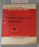 AUSTRÁLIE S OCEÁNIÍ 1985 A NÁBOŽENSTVÍ 