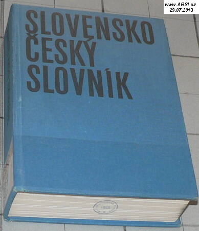 SLOVENSKO-ČESKÝ SLOVNÍK