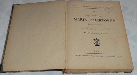 MARIE STUARTOVNA - HISTORICKÝ ROMÁN