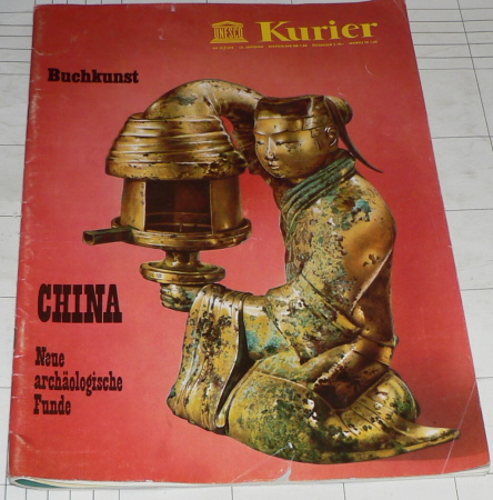 BUCHKUNST CHINA NEUE ARCHAOLOGISCHE FUNDE - KURIER