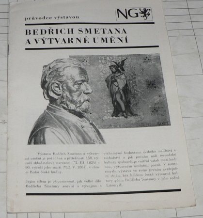 BEDŘICH SMETANA A VÝTVARNÉ UMĚNÍ - PRŮVODCE VÝSTAVOU