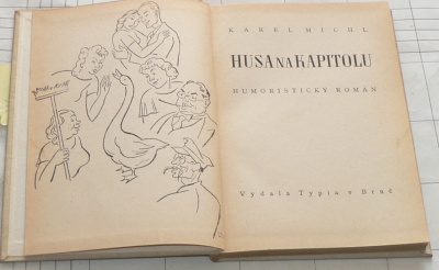 HUSA NA KAPITOLU (HUMORISTICKÝ ROMÁN)
