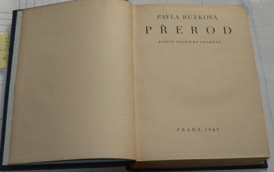 PŘEROD - ROMÁN VESNICKÉ PROMĚNY