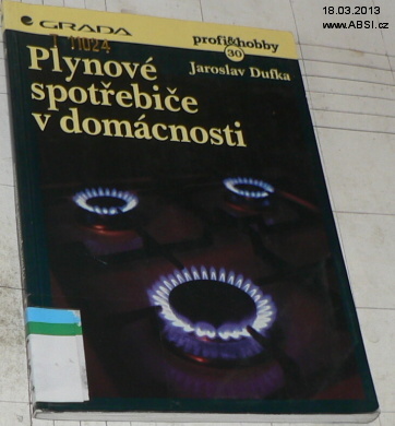 PLYNOVÉ SPOTŘEBIČE V DOMÁCNOSTI