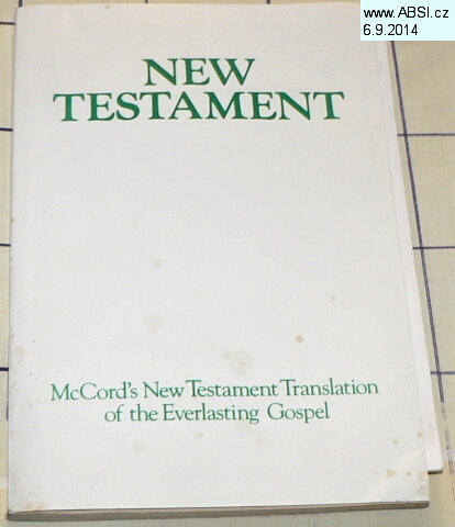 NEW TESTAMENT