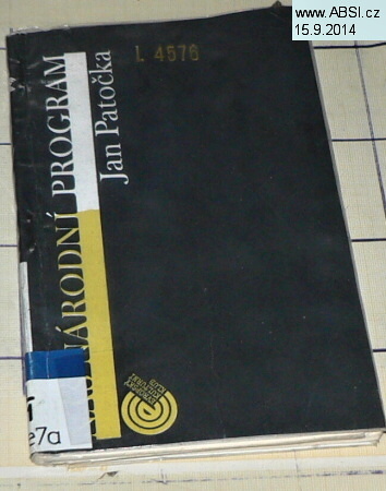NÁŠ NÁRODNÍ PROGRAM