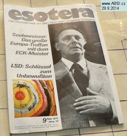 ESOTERA - DIE WUNDERWELT AN DEN GRENZEN UNSERES WISSENS 9/1978