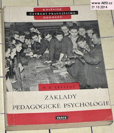 ZÁKLADY PEDAGOGICKÉ PSYCHOLOGIE