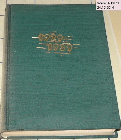 PĚHLED NEJNOVĚJŠÍCH DĚJIN 1929-1939 díl II.