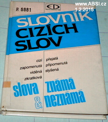 SLOVNÍK CIZÍCH SLOV