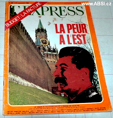 L´EXPRESS - LA PEUR A L´EST