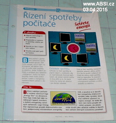 ŘÍZENÍ SPOTŘEBY POČÍTAČE - POČÍTAČ-MŮj PŘÍTEL