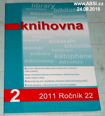 KNIHOVNA 2011 ROČNÍK 22