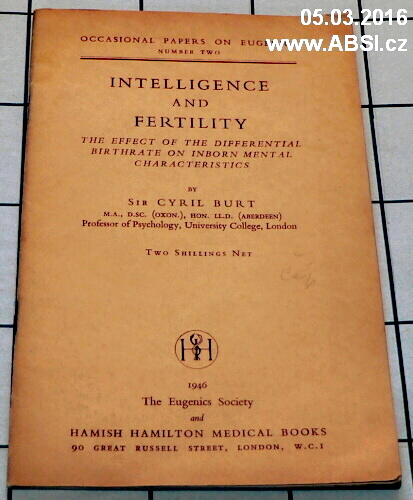 INTELIGENCE AND FERTILITY