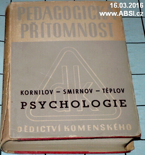 PSYCHOLOGIE - PEDAGOGICKÁ PŘÍTOMNOST