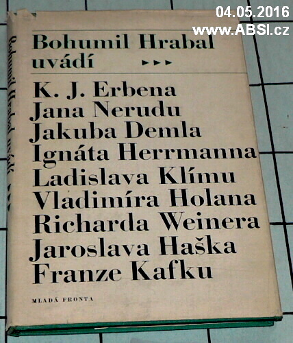 BOHUMIL HRABAL UVÁDÍ