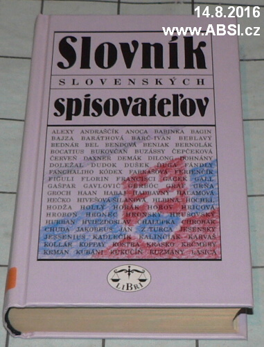 SLOVNÍK SLOVENSKÝCH SPISOVATEL´OV