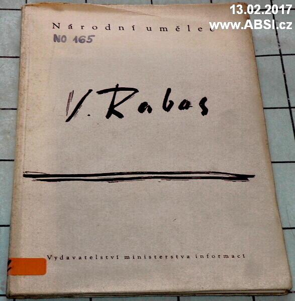 NÁRODNÍ UMĚLEC VÁCLAV RABAS