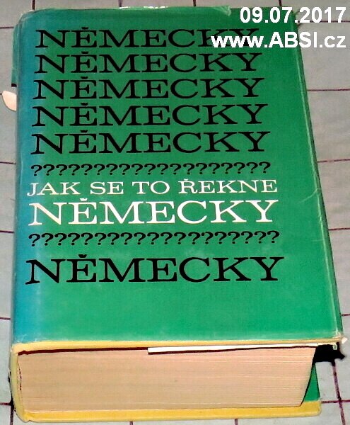 JAK SE TO ŘEKNE NĚMECKY