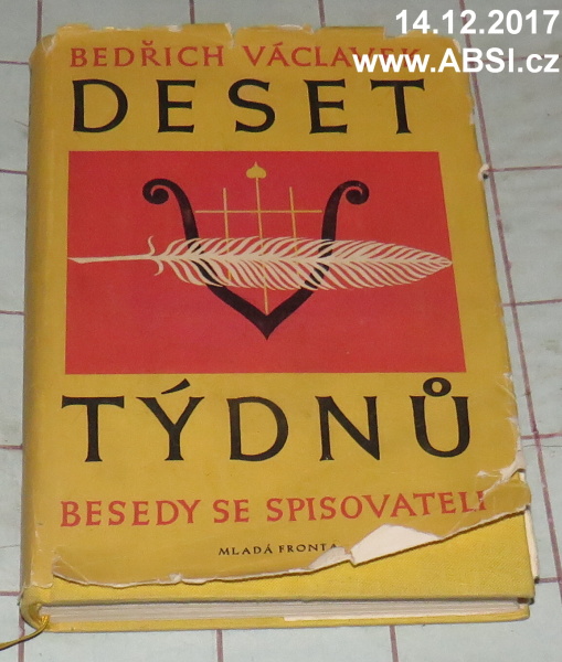 DESET TÁDNŮ - BESEDY SE SPISOVATELI