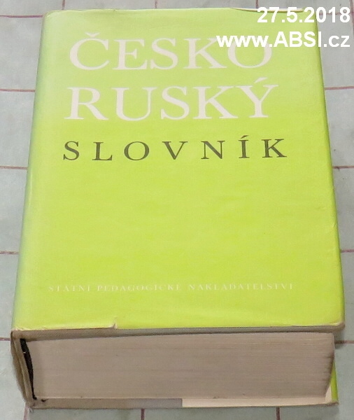 ČESKO-RUSKÝ SLOVNÍK