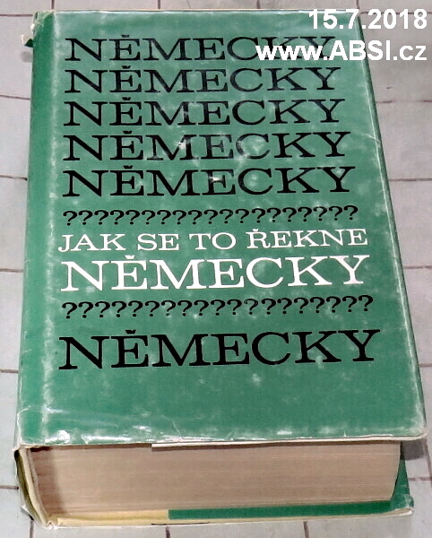 JAK SE TO ŘEKNE NĚMECKY