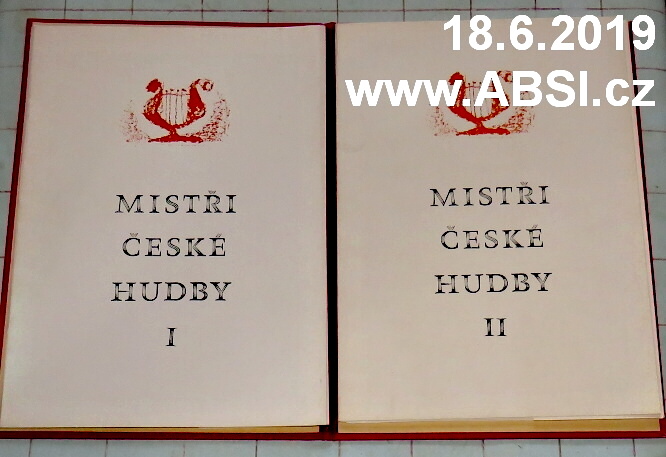 MISTŘI ČESKÉ HUDBY I. a II.