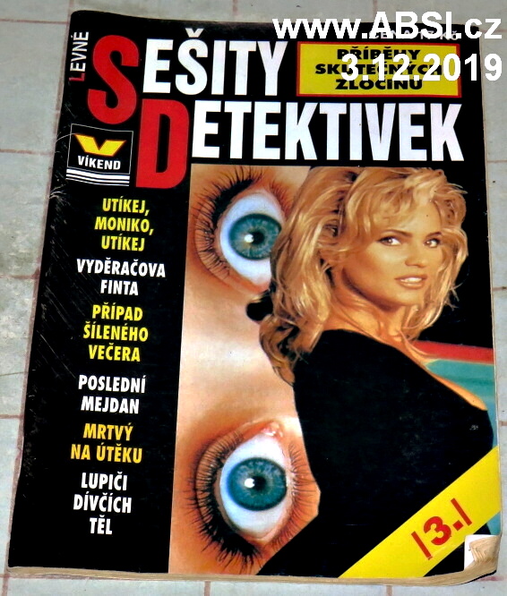 LEVNÉ SEŠITY DETEKTIVEK - 3.