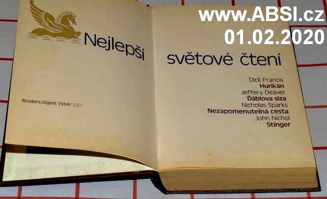 NEJLEPŠÍ SVĚTOVÉ ČTENÍ - ČTYŘI ROMÁNY