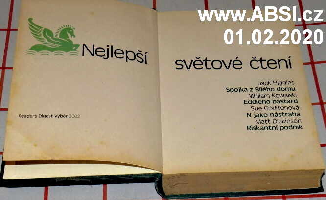 NEJLEPŠÍ SVĚTOVÉ ČTENÍ - ČTYŘI ROMÁNY