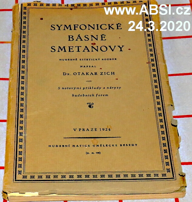 SYMFONICKÉ BÁSNĚ SMETANOVY - HUDEBNĚ ESTETICKÝ ROZBOR