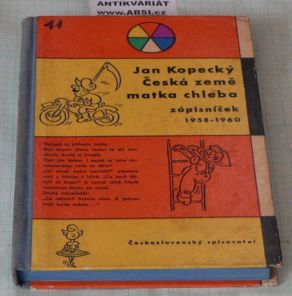 ČESKÁ ZEMĚ MATKA CHLEBA - ZÁPISNÍČEK 1958-1960