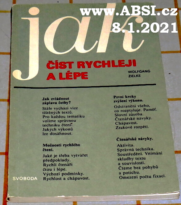 JAK ČÍST RYCHLEJI A LÉPE