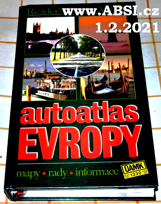 AUTOATLAS EVROPY - READREŔS DIGEST VÝBĚR