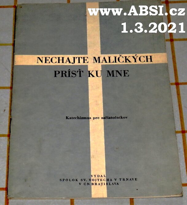 NECHAJTE MALIČKÝCH - KATECHIZMUS PRE ZAČIATOČNÍKOV