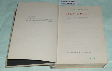 BÍLÁ OPICE - MODERNÍ KOMEDIE díl I.