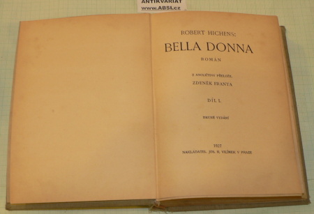 BELLA DONNA díl I.