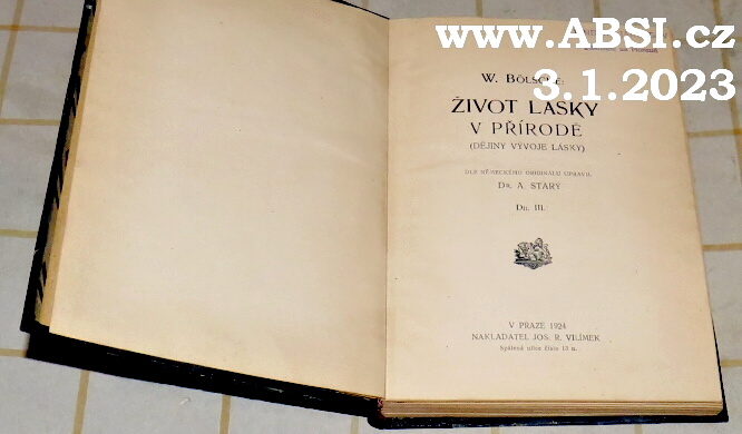 ŽIVOT LÁSKY V PŘÍRODĚ - DĚJINY VÝVOJE LÁSKY Díl III.