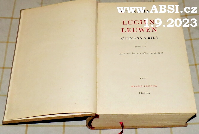 ČERVENÁ A BÍLÁ -  LUCIEN LEUWEN